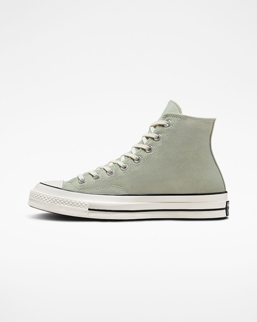 Dámské Boty Vysoké Converse Chuck 70 Vintage Platene Olivy Zelené Černé | CZ RNXC18